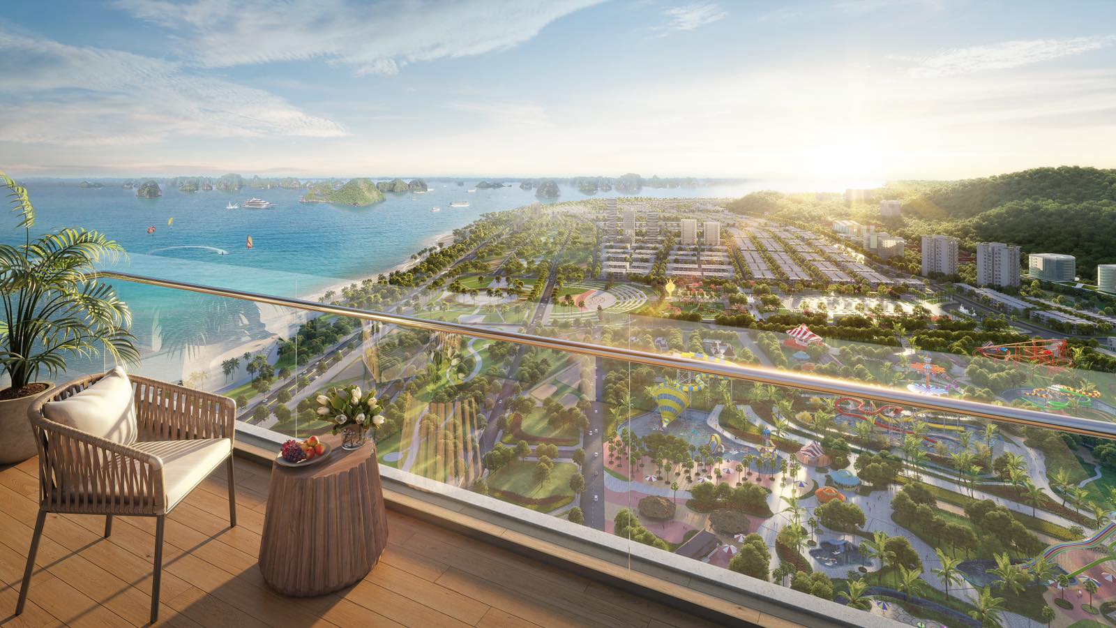 Tổng thể Sun Elite City Bãi Cháy